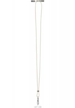 Intenso Cell Phone Charging Lanyard Handykette als Ladekabel Datenkabel 2 x USB-C bis 1,65m beige