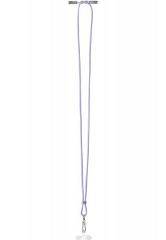 Intenso Cell Phone Charging Lanyard Handykette als Ladekabel Datenkabel 2 x USB-C bis 1,65m lila