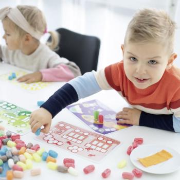 Preview: PlayMais Bastel Kreativität Classic 14 Karten Colors & Forms Farben & Formen 160086