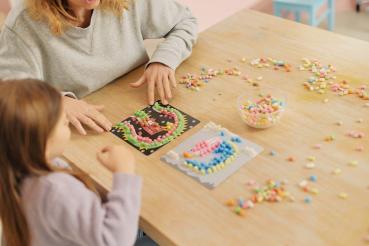 PlayMais Bastel Kreativität Bastelset Mosaic 2300 Dragon Drachen ab 5 Jahren 160969