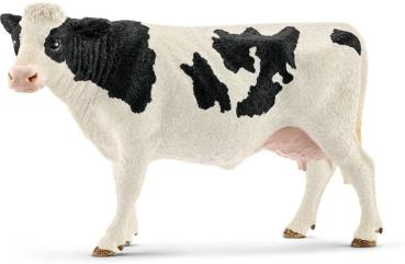 Preview: Schleich FARM WORLD Kuh Schwarzbunt Einzelfigur 13797