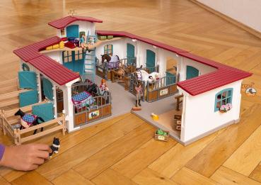 Schleich HORSE CLUB Reiterhof Set 115 Teile 42567