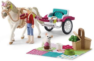 Schleich HORSE CLUB Kutsche für Pferdeshow Set 38 Teile 42467