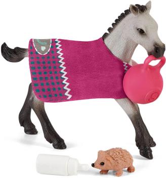 Preview: Schleich HORSE CLUB Spielspaß mit Fohlen Set 6 Teile 42534