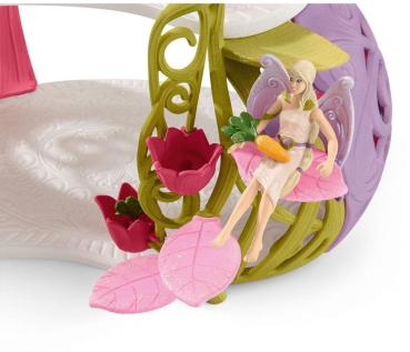 Schleich BAYALA® Glitzerndes Blütenhaus mit Einhörnern, See und Stall Set 71 Teile 42445