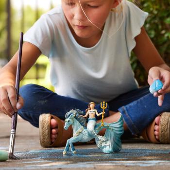 Preview: Schleich BAYALA® Meerjungfrau-Eyela auf Unterwasserpferd Set 3 Teile 70594