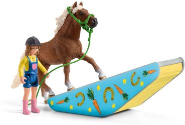 Preview: Schleich FARM WORLD Pony Agility Training Set 48 Teile 42481
