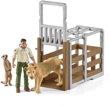 Schleich WILD LIFE Großer Truck Tierrettung Set 45 Teile 42475