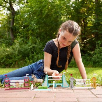 Preview: Schleich HORSE CLUB Hindernisse Zubehör Set 30 Teile 42612