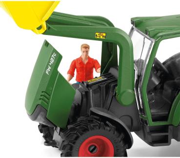 Schleich FARM WORLD Traktor mit Anhänger Set 50 Teile 42608