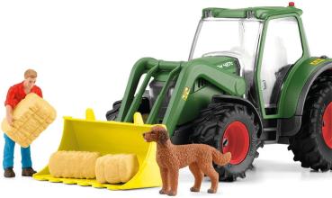Schleich FARM WORLD Traktor mit Anhänger Set 50 Teile 42608
