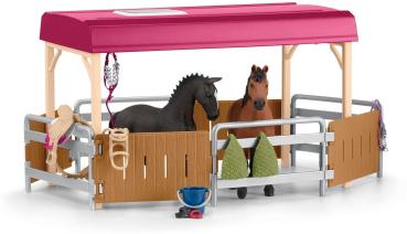 Preview: Schleich HORSE CLUB Pferdetransporter Set 227 Teile 42619