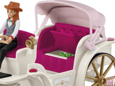 Preview: Schleich HORSE CLUB Hochzeitskutsche Set 106 Teile 42641
