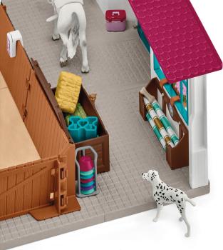 Schleich HORSE CLUB Reithalle Peppertree Set 179 Teile 42639