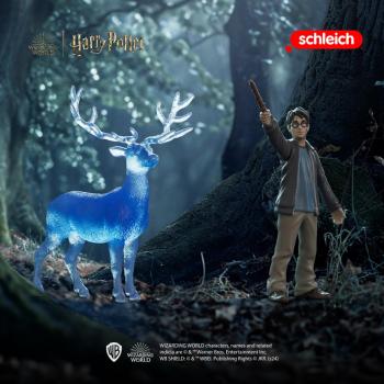Preview: Schleich HARRY POTTER FANTASTIC BEASTS Harry Potter™ & Patronus 2 Figuren 42680