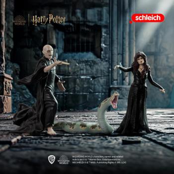 Preview: Schleich HARRY POTTER FANTASTIC BEASTS Lord Voldemort™ Nagini & Bellatrix Lestrange 3 Figuren 42684