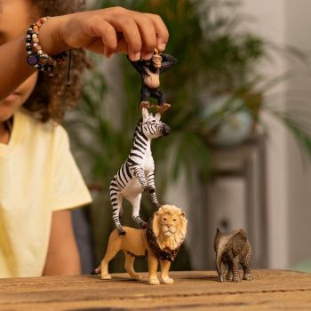 Preview: Schleich WILD LIFE Afrika Starter-Set 4 Figuren 42721
