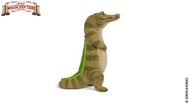 Preview: Schleich SCHULE DER MAGISCHEN TIERE Rick das Krokodil Einzelfigur 14913