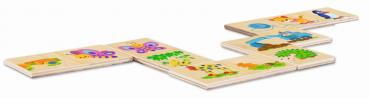 Selecta Kleinkindwelt Holz Legespiel Bilderschlange 20 Teile 63024