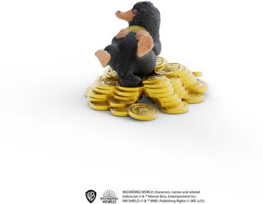 Preview: Schleich HARRY POTTER FANTASTIC BEASTS Niffler™ mit Gold Set 2 Teile 14905