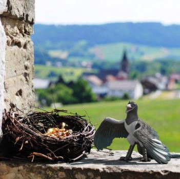 Preview: Schleich SCHULE DER MAGISCHEN TIERE Pinkie die Elster Einzelfigur 14956