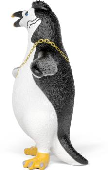 Preview: Schleich SCHULE DER MAGISCHEN TIERE Juri der Pinguin mit Goldkette Einzelfigur 14958