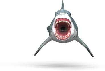 Preview: Schleich DINOSAURS Megalodon Einzelfigur 15055