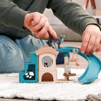 Schleich FARM WORLD Spielspaß für Katzen Set 12 Teile 42764