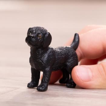 Preview: Schleich FARM WORLD Schwarzer Labrador Retriever Welpe Einzelfigur 14922