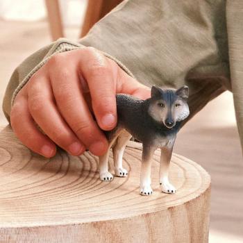 Preview: Schleich WILD LIFE Amerikanischer Wolf Einzelfigur 14991