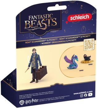 Preview: Schleich HARRY POTTER FANTASTIC BEASTS Newt Scamander™ & Pickett Set 2 Teile 42743