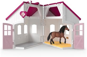 Preview: Schleich HORSE CLUB Pferdeklinik Heilende Hufe Set 64 Teile 42787