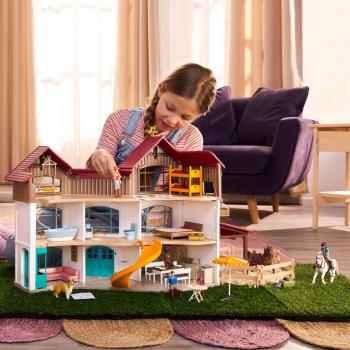 Schleich HORSE CLUB Lakeside Villa & Paddock Set 157 Teile 42785