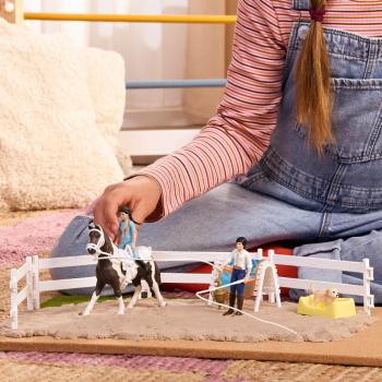 Schleich HORSE CLUB Kim's Voltigier-Set Set 19 Teile 42799