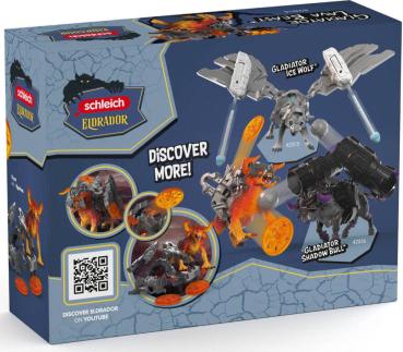 Preview: Schleich ELDRADOR® CREATURES Gladiator Lavabestie Set 12 Teile 42814