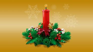 LEGO® LEL Seasons and Occasions Weihnachtsgesteck 433 Teile 40743