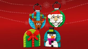 LEGO® LEL Seasons and Occasions Verschiedene Christbaumanhänger 153 Teile 40744