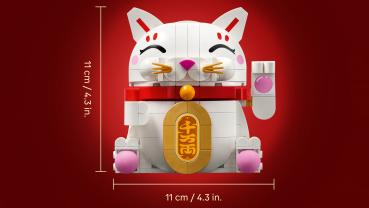 LEGO® Seasons and Occasions Glückskatze 280 Teile 40813