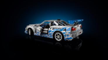 LEGO® Technic 2 Fast 2 Furious Nissan Skyline GT-R (R34) Flitzer 1410 Teile 42210