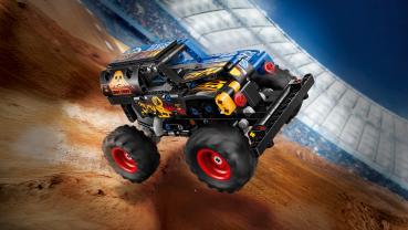 Preview: LEGO® Technic Monster Jam™ Grave Digger™ Feuer und Eis 263 Teile 42219