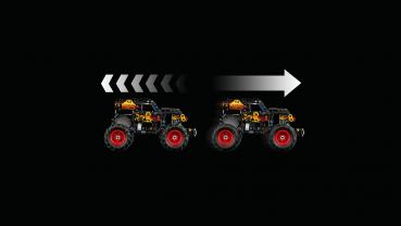 LEGO® Technic Monster Jam™ Grave Digger™ Feuer und Eis 263 Teile 42219