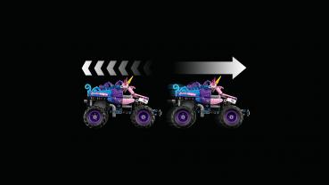 LEGO® Technic Monster Jam™ Sparkle Smash™ mit Rückziehmotor 243 Teile 42220