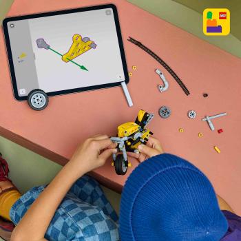 LEGO® Technic Gelbes Motorrad 151 Teile 42225