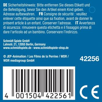 Schmidt Spiele Plüsch Stofftier Bobo Siebenschläfer schlafend 25 cm 42256