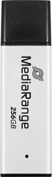 Mediarange USB Stick 256GB Speicherstick High Performance silber USB 3.2 Gen 1