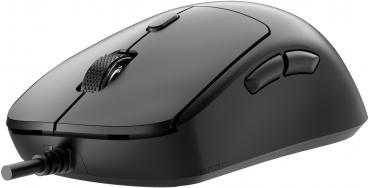 Mediarange Maus optisch mit Kabel 6 Tasten 2400 dpi schwarz USB-C MROS271