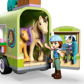 LEGO® Friends Pferd und Fohlen mit Pferdeanhänger 279 Teile 42695