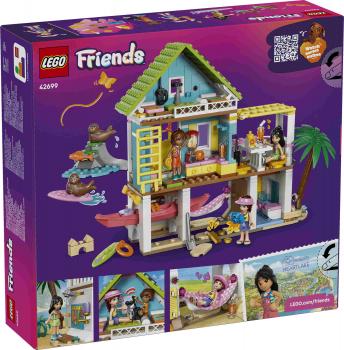 Preview: LEGO® Friends Strandhaus mit Robben 400 Teile 42699
