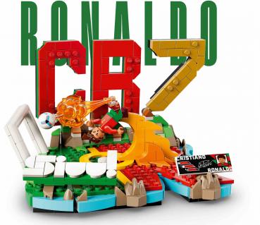 Preview: LEGO® Editions Football Cristiano Ronaldo - Fußball-Highlights 490 Teile 43012