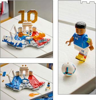 LEGO® Editions Football Kylian Mbappé - Fußball-Highlights 490 Teile 43013